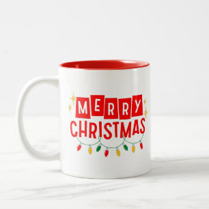 God jul Två-Tonad mugg