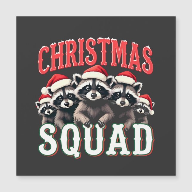 God Jul Tvättbjörn Julhatt Älskare  (Framsida)