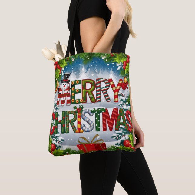 God Jul Tygkasse (Närbild)