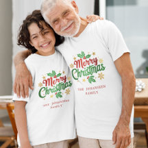 God jul Typografi - modern familjerelatering