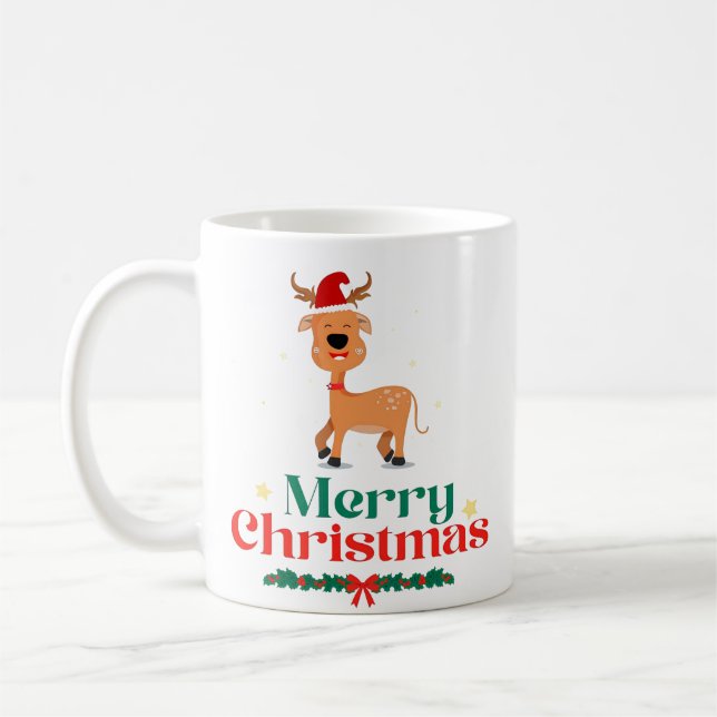 God jul typografi Modern Kaffe koppar (Vänster)