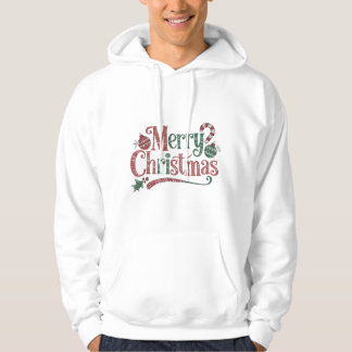 God jul typografi T Hoodie