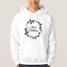 God jul Typografi T-Shirt