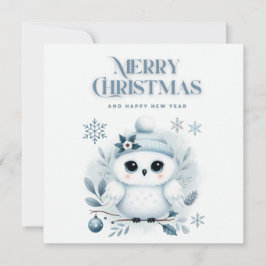 God jul Uggla Inbjudningar