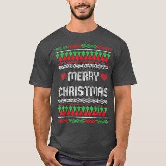 God jul Ugly Family Pajamas Sweater Gifts T Shirt