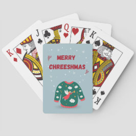 God jul Ugly Sweater Angel Casinokort