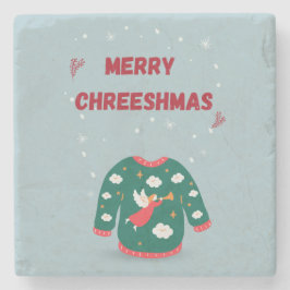 God jul Ugly Sweater Angel Stenunderlägg