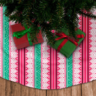 God jul & Ugly Sweater Önskemål Julgransmatta Borstad Polyester