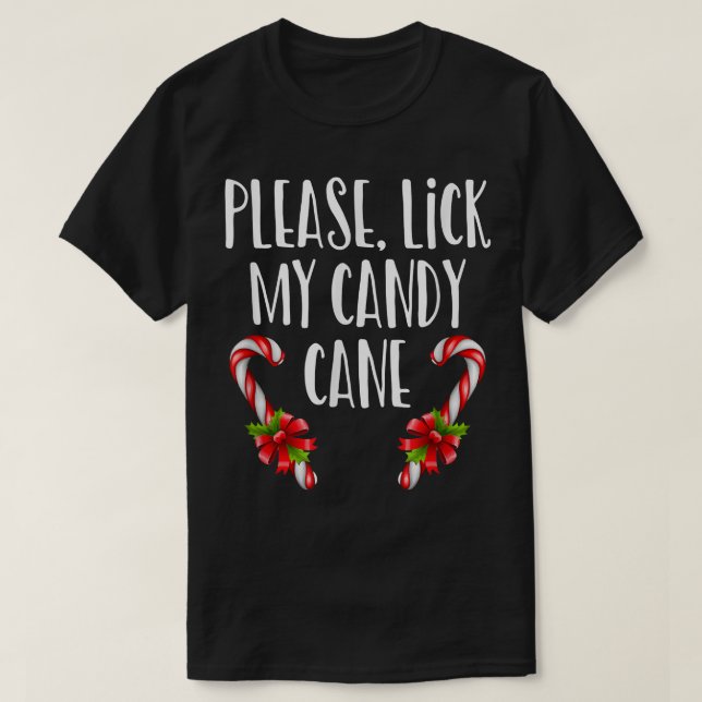God jul UglyXMas Jultomten Outfit Candy T Shirt (Design framsida)