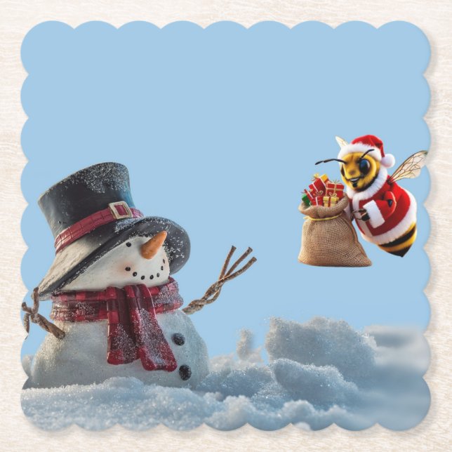 God jul underlägg papper (Framsida)