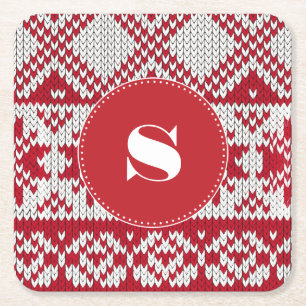 God jul underlägg papper kvadrat