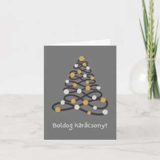 God Jul Ungersk Jul Kort