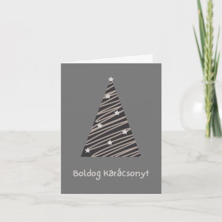 God Jul Ungersk Jul Kort