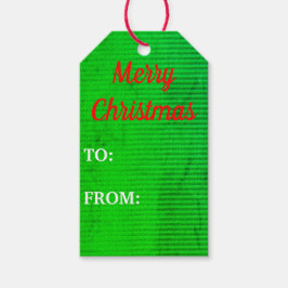 God jul, uppsättning med tio (10,) Märkre Presentetikett