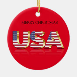 God jul USD keramisk prydnadsföremål Julgransprydnad Keramik