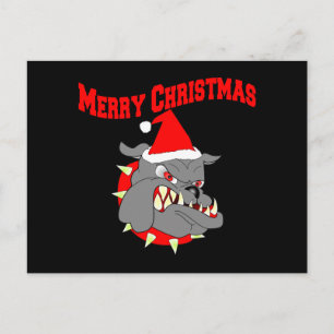 GOD JUL USMC DJÄVULEN HUND HELG VYKORT