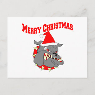 GOD JUL USMC DJÄVULEN HUND HELG VYKORT