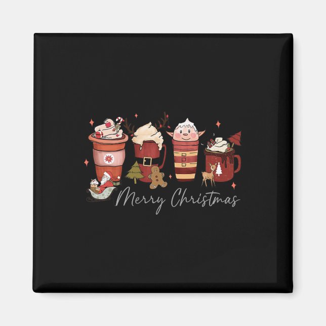 God jul utrustad med denna julhelg magnet (Framsidan)