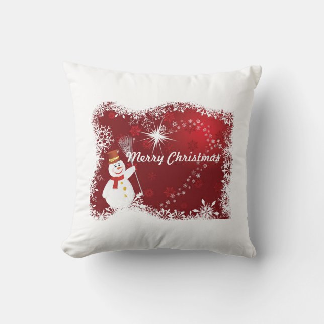 God Jul Vacker Kudde (Framsida)