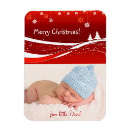 God jul vackra gåvor magnet