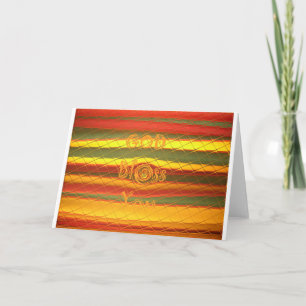 God jul Välsigna dig You Färg Design Helgkort