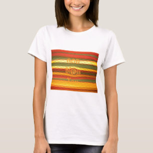 God jul Välsigna dig You Färg Design Tee