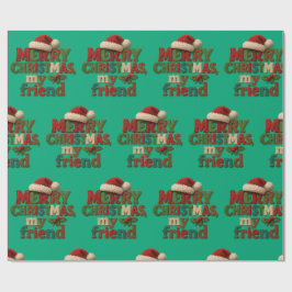 God Jul Vän Presentpapper