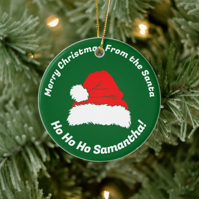 God Jul Vän Tomteluva Hohoho Julgransprydnad Keramik (Träd)