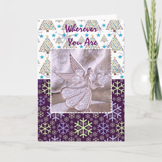 God jul-vänkortet helgkort (Framsida)