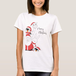God Jul Vänner T Shirt