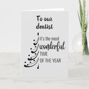 GOD JUL **VÅR FAVORITDENTIST" HELGKORT