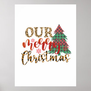 God jul Vårt God jul Poster