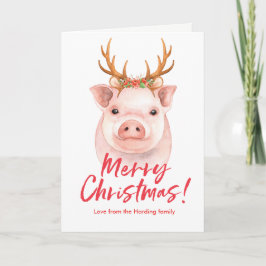 God jul vattenfärgsutandningsportet julkort helgkort