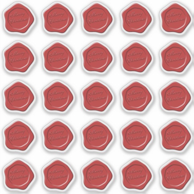 God jul vax-sigistermärke klistermärken (Framsida)