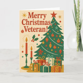 God Jul Veteran Kort