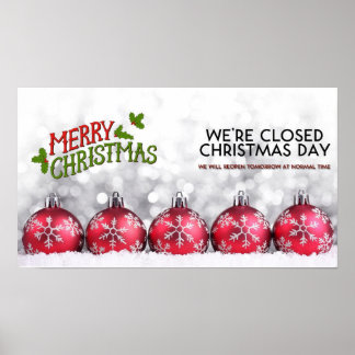 GOD JUL VI ÄR POSTER