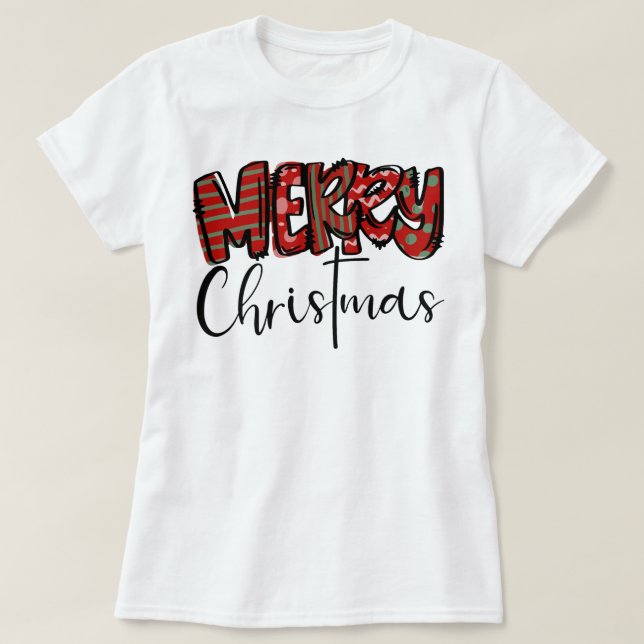 God jul vibes Mamma Christian kor Womens T Shirt (Design framsida)