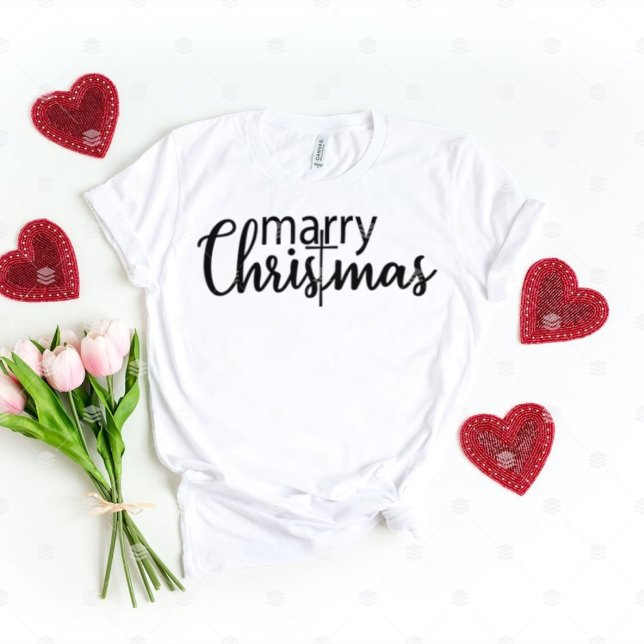 God jul vibes Mamma Christian kor Womens T Shirt (Skapare uppladdad)