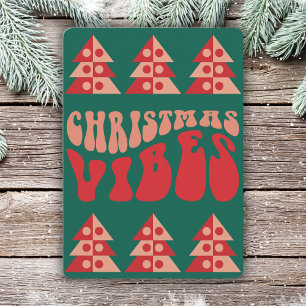 God jul Vibes Retro Julkort