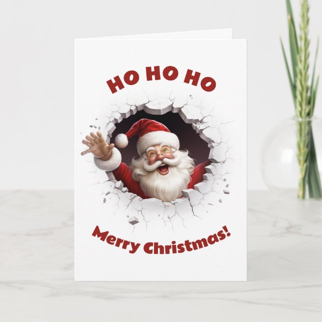 God jul - Viktat gratulationskort Kort (Framsida)