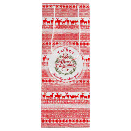 GOD JUL Vin Gift med traditionell personlig