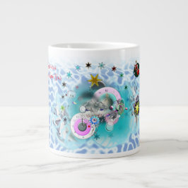 God jul Vind Jultomten Sock Jumbo Mugg