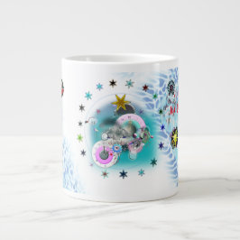 God jul Vind Jultomten Sock Jumbo Mugg