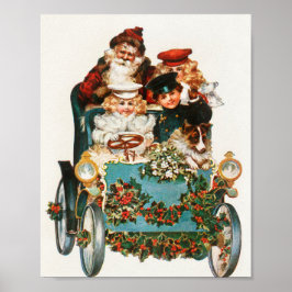 God jul vintage Art Classic Poster