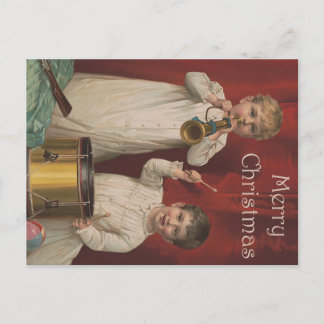 God jul Vintage Art Vykort