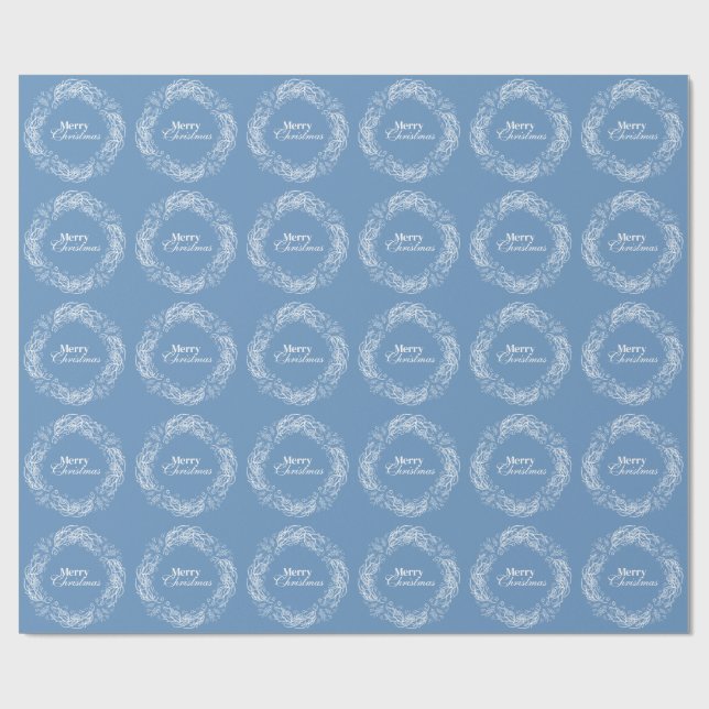 God Jul Vintage Botanisk. Presentpapper (Platt)