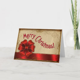 God jul Vintage Helgkort