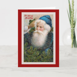 "God jul" Vintage-julkort Helgkort