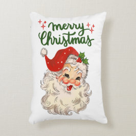 God jul vintage Jultomten helgdag Prydnadskudde