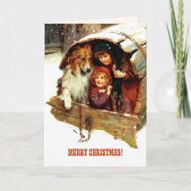 God jul.Vintage konst